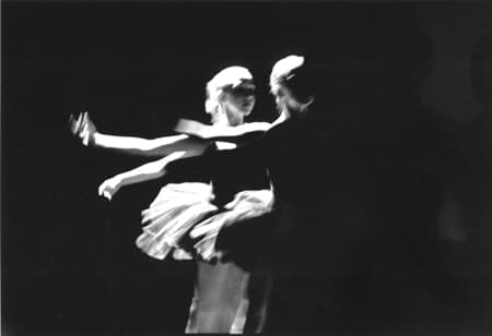 Black and white dancer photograph titled Etudes by Angelique Antoniou
