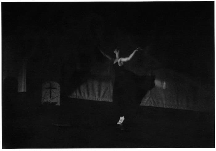 Black and white dancer photograph titled In Memory by Angelique Antoniou